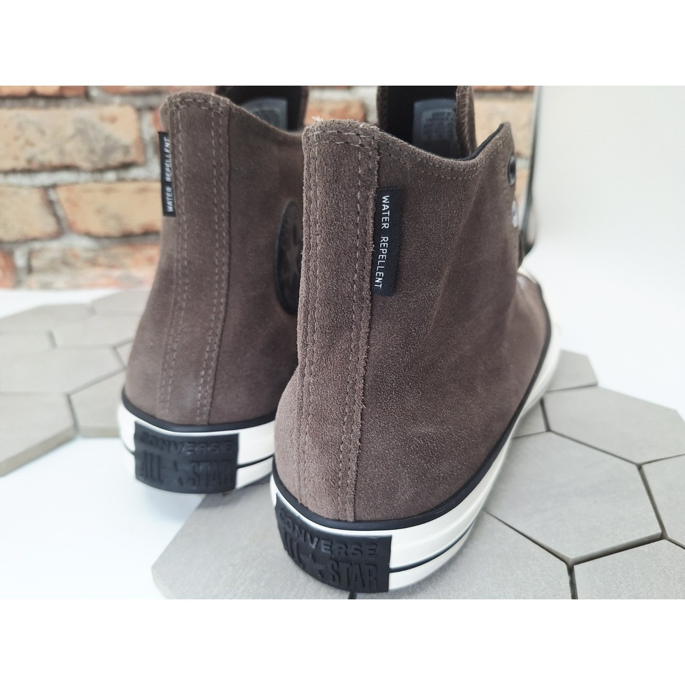 Converse Chuck‎ Taylor All Star Hi Suede Shoes Men Sz 12 Brown Suede Tabacoo - Picture 7 of 13
